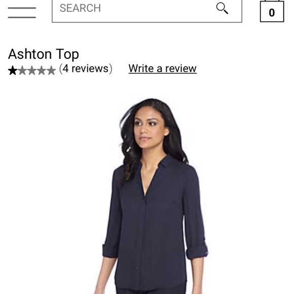 The Limited Ashton button-down in light blue - Picture 3 of 5